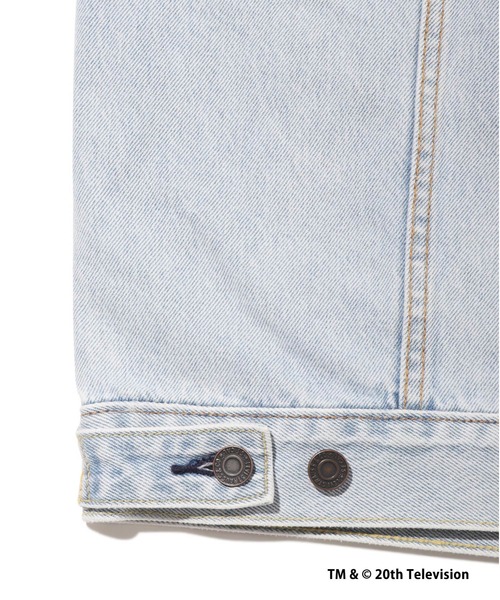 新品 XLサイズ levi's simpsons トラッカージャケット New men's M XL XXL Levi's x The Simpsons Bart lined trucker