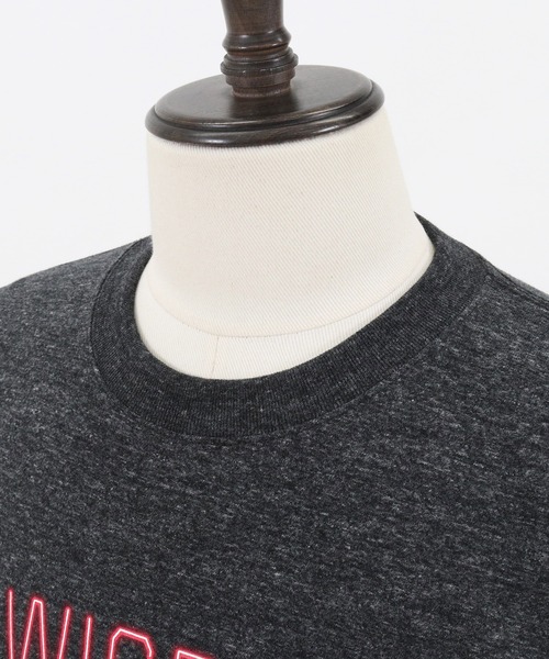 CAMBIO(カンビオ)の「mt7803-プリントT(s.e.wisemanネオンカレッジ)(Tシャツ/カットソー・メンズ・ブルー系その他/ブラック系その他/ミックスグレー・S/XL/L/M)」の18枚目の写真