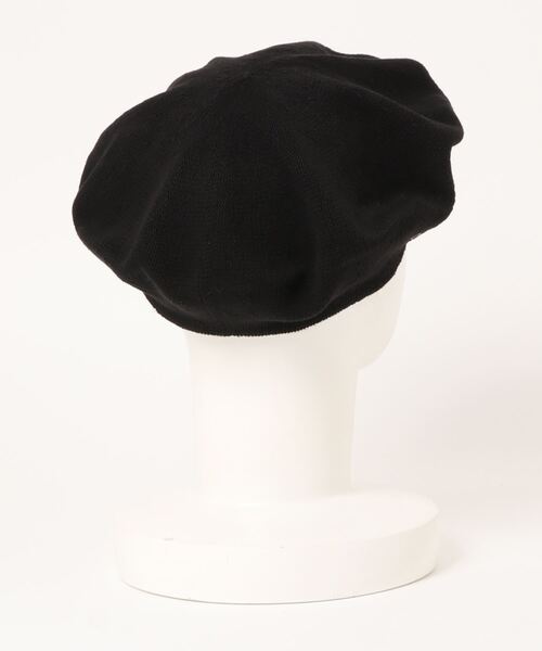 CPH(シーピーエイチ)の「【CPH / シープラスヘッドウェアー】22SS 別注 SORID COTTON BERET(ベレー帽)(ハンチング/ベレー帽・メンズ・ブラック・FREE)」の2枚目の写真
