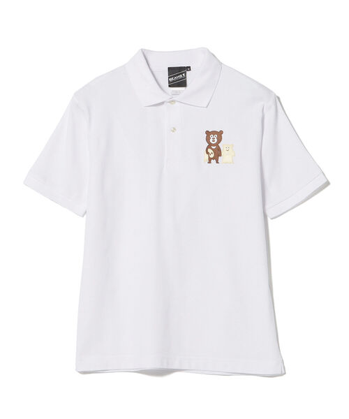 BEAMS T(ビームスティー)の「BEAMS T / ゴーストベアー ポロシャツ(ポロシャツ・メンズ・ホワイト/ブラック/グレー・S/M/L/XL)」の12枚目の写真