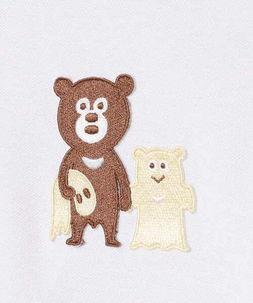 BEAMS T(ビームスティー)の「BEAMS T / ゴーストベアー ポロシャツ(ポロシャツ・メンズ・ホワイト/ブラック/グレー・S/M/L/XL)」の13枚目の写真