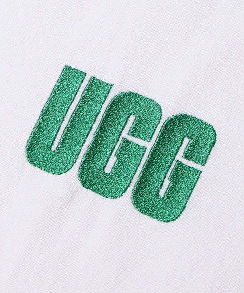 UGG（アグ）の「UGG@mos リンガー チビT（Tシャツ/カットソー・レディース・レッド/ベージュ/ホワイト・M/L）」の11枚目の写真