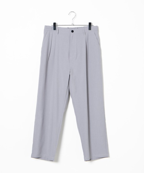 WEGO（ウィゴー）の「WEGO/イージーケアセミワイドアンクルスラックス（スラックス・メンズ・ブラック/ライトグレー・LARGE/MEDIUM）」の6枚目の写真