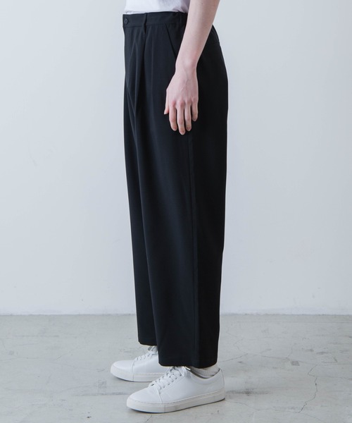 WEGO（ウィゴー）の「WEGO/イージーケアセミワイドアンクルスラックス（スラックス・メンズ・ブラック/ライトグレー・LARGE/MEDIUM）」の12枚目の写真