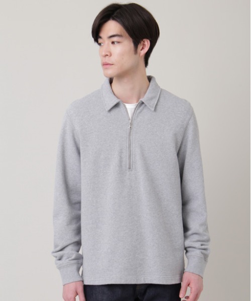 SUNSPEL(サンスペル)の「MEN’S Q40 COTTON LOOPBACK(スウェット・メンズ・ブラック/グレー・MEDIUM/LARGE)」の2枚目の写真