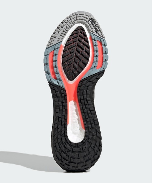 アディダス メンズ ランニングシューズ adidas Men's Ultraboost 21 Running Shoes - Dark Grey/Orange adidas（アディダス）の「ウルトラブースト 21 GTX / Ultraboost 21