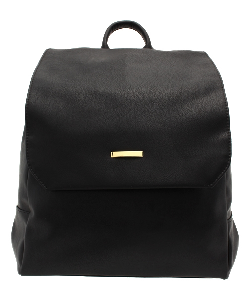 natural couture(ナチュラルクチュール)の「【natural couture NICE CLAUP】合皮リュック(バックパック/リュック・レディース・ホワイト/ブラック・FREE)」の1枚目の写真