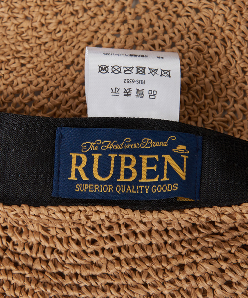 Abahouse Devinette（ドゥヴィネット）の「【RUBEN】ペーパーベレー帽（ハンチング/ベレー帽・レディース・ブラック/キャメル・フリー）」の19枚目の写真