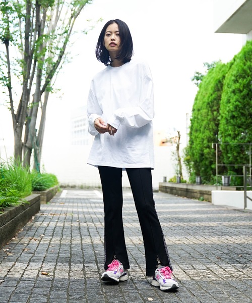 RVCA（ルーカ）の「RVCA レディース  TAPE RVCA CREASE PAN ロングパンツ【2022年夏モデル】/ルーカ（その他パンツ・レディース・ブラック/ベージュ/モスグリーン・MEDIUM/LARGE）」の5枚目の写真