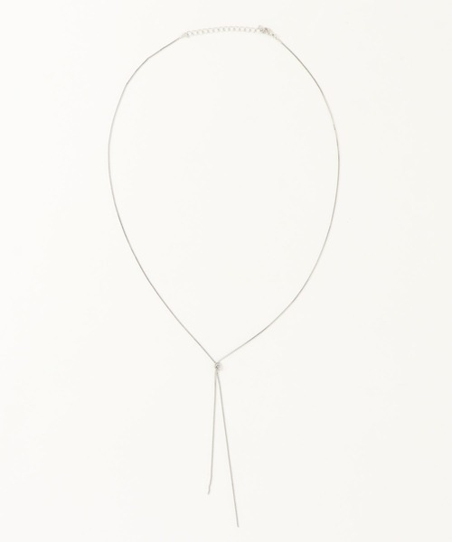 iso（イソ）の「ノットチェーンロングネックレス（ネックレス・レディース・シルバー/ゴールド/ピンク・FREE）」の18枚目の写真