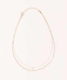 mysty woman | チェーンツインネックレス 344011(ネックレス)