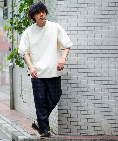 B.C STOCK(ベーセーストック)の「PLAID WIDE TAPERED パンツ(その他パンツ・メンズ・グレー/ブラック・MEDIUM/LARGE)」の22枚目の写真