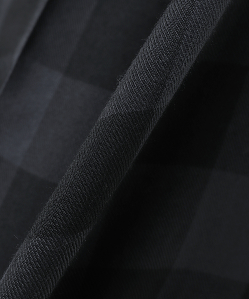 B.C STOCK(ベーセーストック)の「PLAID WIDE TAPERED パンツ(その他パンツ・メンズ・グレー/ブラック・MEDIUM/LARGE)」の6枚目の写真