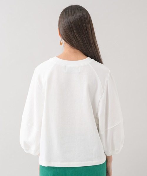 TRANOI（トラノイ）の「TRANOI. FACEコクーントップス（Tシャツ