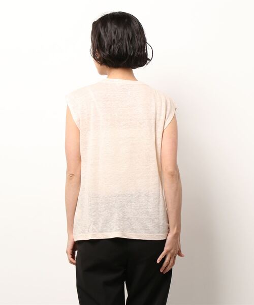 MKT(エムケーティー)の「【MKT】フォトプリントカットソー(Tシャツ/カットソー・レディース・サンドベージュ・2)」の2枚目の写真