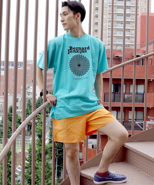 COLLARS（カラーズ）の「【COLLARS/カラーズ】BJサークルTシャツ（Tシャツ/カットソー・メンズ・ミント/ホワイト/ブラック・XL/M/XXL/L）」の3枚目の写真