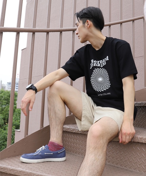 COLLARS（カラーズ）の「【COLLARS/カラーズ】BJサークルTシャツ（Tシャツ/カットソー・メンズ・ミント/ホワイト/ブラック・XL/M/XXL/L）」の16枚目の写真