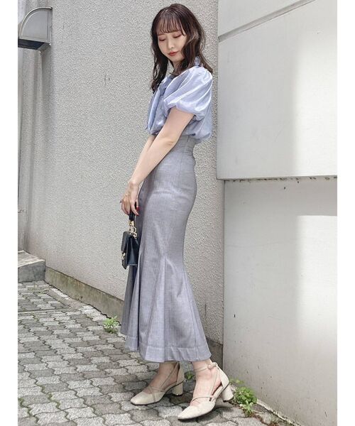 dazzlin（ダズリン）の「オーガンジーバルーンスリーブボウタイブラウス（シャツ/ブラウス・レディース・オフホワイト/ピンク/イエロー/ブルー・FREE）」の22枚目の写真