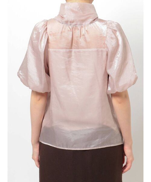 dazzlin（ダズリン）の「オーガンジーバルーンスリーブボウタイブラウス（シャツ/ブラウス・レディース・オフホワイト/ピンク/イエロー/ブルー・FREE）」の13枚目の写真