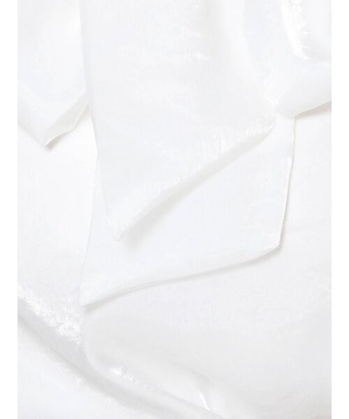 dazzlin（ダズリン）の「オーガンジーバルーンスリーブボウタイブラウス（シャツ/ブラウス・レディース・オフホワイト/ピンク/イエロー/ブルー・FREE）」の8枚目の写真