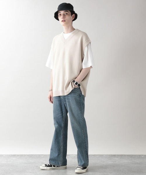 RAGEBLUE(レイジブルー)の「デニムフレアパンツ(デニムパンツ・メンズ・グレー/ブルー・MEDIUM/LARGE)」の6枚目の写真
