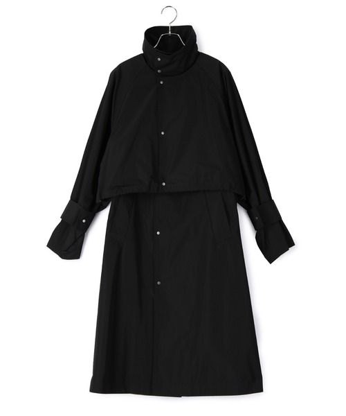 ADAM ET ROPE'（アダムエロペ）の「【3WAY】ライトコート（ブルゾン・レディース・ブラック/ベージュ・FREE）」の7枚目の写真