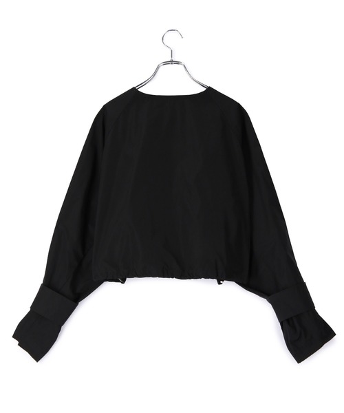 ADAM ET ROPE'（アダムエロペ）の「【3WAY】ライトコート（ブルゾン・レディース・ブラック/ベージュ・FREE）」の19枚目の写真