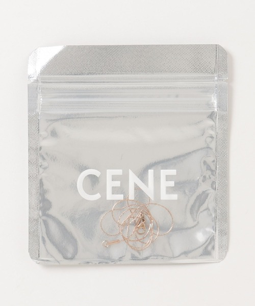 CENE（セネ）の「【CENE】セネ/ 0.6mmチェーンネックレス/45cm（ネックレス・レディース・ピンクゴールド/ゴールド/シルバー・FREE）」の5枚目の写真