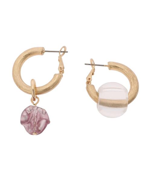 AMERICAN HOLIC（アメリカンホリック）の「アシンメトリーピアスC(ドイツガラス×クリア)（ピアス（両耳用）・レディース・シルバー/ゴールド・FREE）」の14枚目の写真