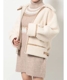 MERCURYDUO | ボアボンバージャケット(その他アウター)