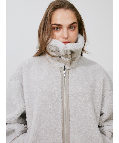 未使用級✨セオリー クルーネックボンバージャケット アウター とろみ