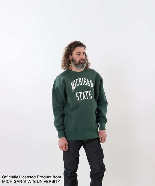 Champion Michigan Crew トレーナー リバースウィーブ セール】【Champion/チャンピオン】メンズ TRUE TO ARCHIVES