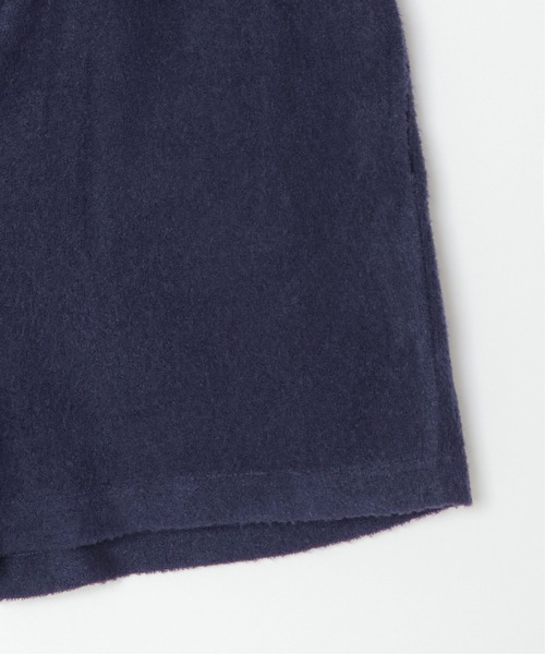 sleeping.com（スリーピングドットコム）の「オリジナルの香り付き素材 レディス・ゆるふわダブルパイルカットソーハーフパンツ（ルームウェア/パジャマ・レディース・ベージュ/オリーブ/ネイビー/ライトグレー/スカイブルー・ﾌﾘ-）」の10枚目の写真