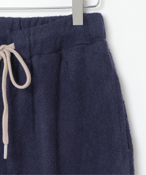 sleeping.com（スリーピングドットコム）の「オリジナルの香り付き素材 レディス・ゆるふわダブルパイルカットソーハーフパンツ（ルームウェア/パジャマ・レディース・ベージュ/オリーブ/ネイビー/ライトグレー/スカイブルー・ﾌﾘ-）」の9枚目の写真