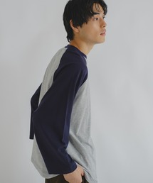 WHIMSIC | 【WHIMSIC】ベースボールロングスリーブTEE(Tシャツ/カットソー)