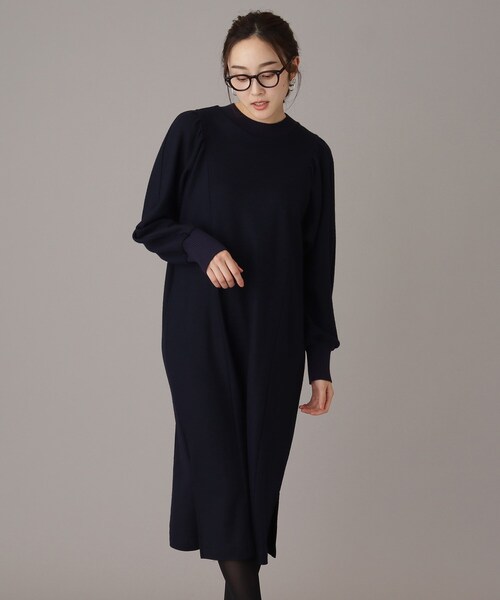 UNTITLED（アンタイトル）の「◇【ラクに着られる】ウールジャージ 袖