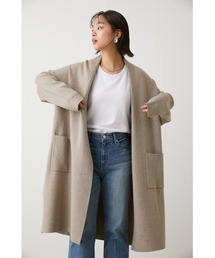 crie conforto|クリー コンフォルトのノーカラーコート通販 - ZOZOTOWN