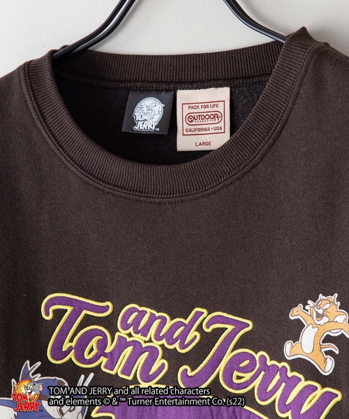 Tom&Jerry(トムアンドジェリー)の「【TOM AND JERRY/トムとジェリー】コラボ ヘビーウェイト 裏起毛 ビッグシルエット スウェット トレーナー(スウェット・メンズ・オフホワイト/グリーン系その他/スミクロ/ピンク/ホワイト/ダークグリーン/ベージュ・MEDIUM/LARGE/X-LARGE)」の16枚目の写真
