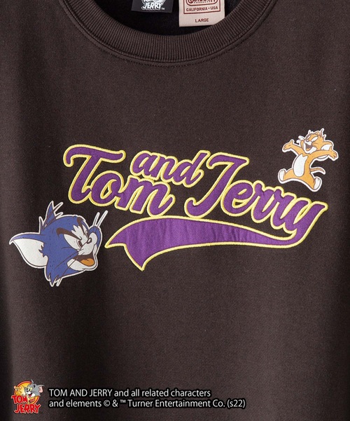 Tom&Jerry(トムアンドジェリー)の「【TOM AND JERRY/トムとジェリー】コラボ ヘビーウェイト 裏起毛 ビッグシルエット スウェット トレーナー(スウェット・メンズ・オフホワイト/グリーン系その他/スミクロ/ピンク/ホワイト/ダークグリーン/ベージュ・MEDIUM/LARGE/X-LARGE)」の17枚目の写真