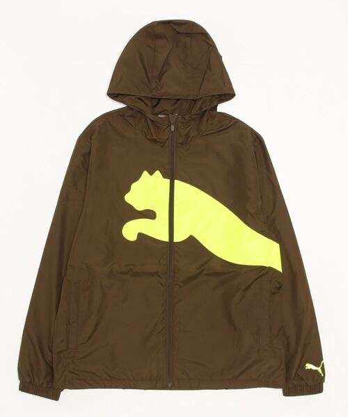 PUMA(プーマ)の「プーマ PUMA トリコット ウーブンジャケット_(ナイロンジャケット・メンズ・ブラック/グレー/オリーブ・LL/3L/S/M/L)」の3枚目の写真