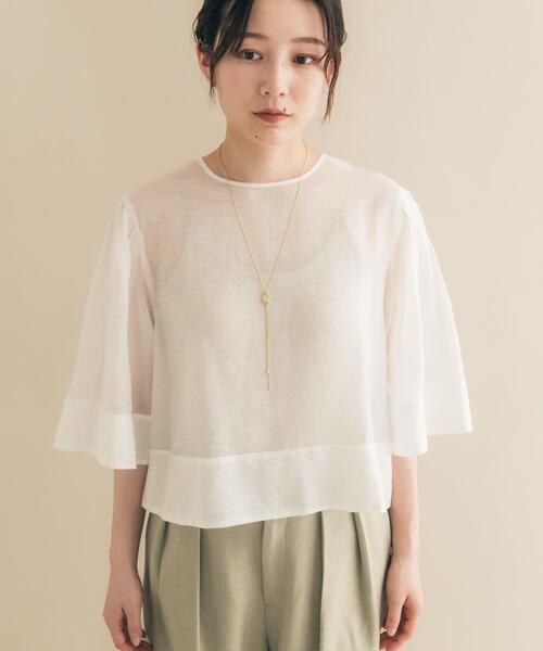 SMELLY（スメリー）の「ニュアンスメタルスライドネックレス（ネックレス・レディース・ゴールド/シルバー・-）」の9枚目の写真