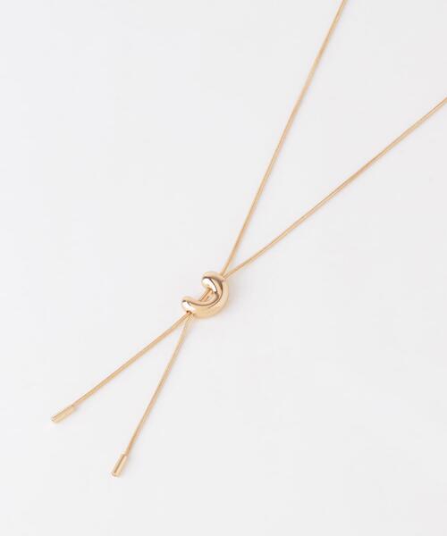 SMELLY（スメリー）の「ニュアンスメタルスライドネックレス（ネックレス・レディース・ゴールド/シルバー・-）」の10枚目の写真