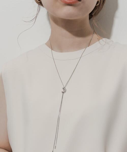 SMELLY（スメリー）の「ニュアンスメタルスライドネックレス（ネックレス・レディース・ゴールド/シルバー・-）」の12枚目の写真