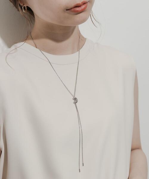 SMELLY（スメリー）の「ニュアンスメタルスライドネックレス（ネックレス・レディース・ゴールド/シルバー・-）」の13枚目の写真