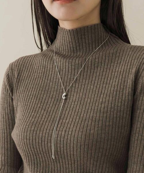 SMELLY（スメリー）の「ニュアンスメタルスライドネックレス（ネックレス・レディース・ゴールド/シルバー・-）」の16枚目の写真