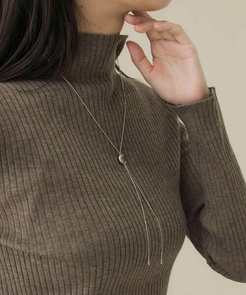 SMELLY（スメリー）の「ニュアンスメタルスライドネックレス（ネックレス・レディース・ゴールド/シルバー・-）」の17枚目の写真