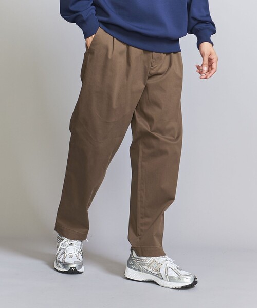 BEAUTY&YOUTH UNITED ARROWS（ビューティーアンドユースユナイテッドアローズ）の「サテン クロス バルーン イージーパンツ（その他パンツ・メンズ・ブラック/オフホワイト/ダークブラウン・S/L/M/XL）」の8枚目の写真