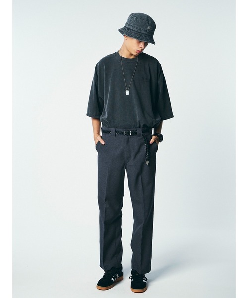 And A（アンドエー）の「SEDAN ALL-PURPOSE セダンオールパーパス / Tech Poly Work Pant テックポリ ワークパンツ / SD23S-PT08（スラックス・メンズ・ブラック/グレー・MEDIUM/LARGE）」の9枚目の写真
