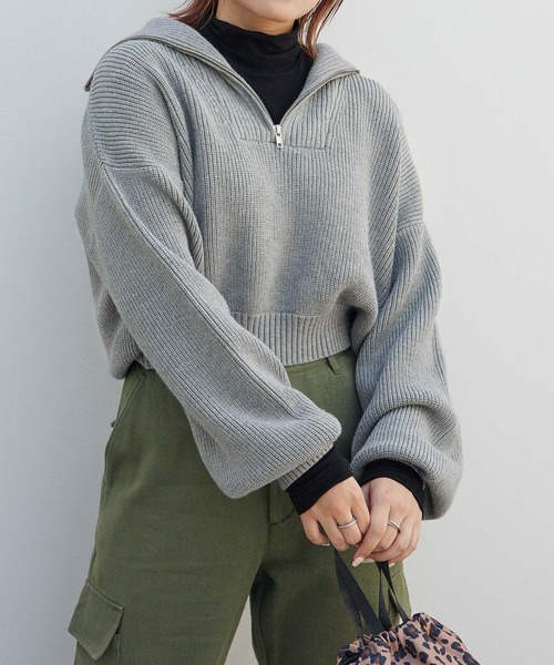 PBLIM（ページボーイリム）の「PAGEBOYLIM/ハーフジップショートプル