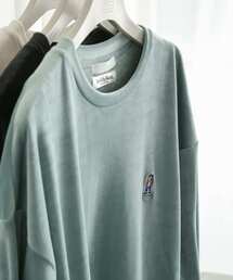 SENSE OF PLACE by URBAN RESEARCH | 『別注』TeddyBear×SENSE OF PLACE　テディベアベロアスウェットA(スウェット)